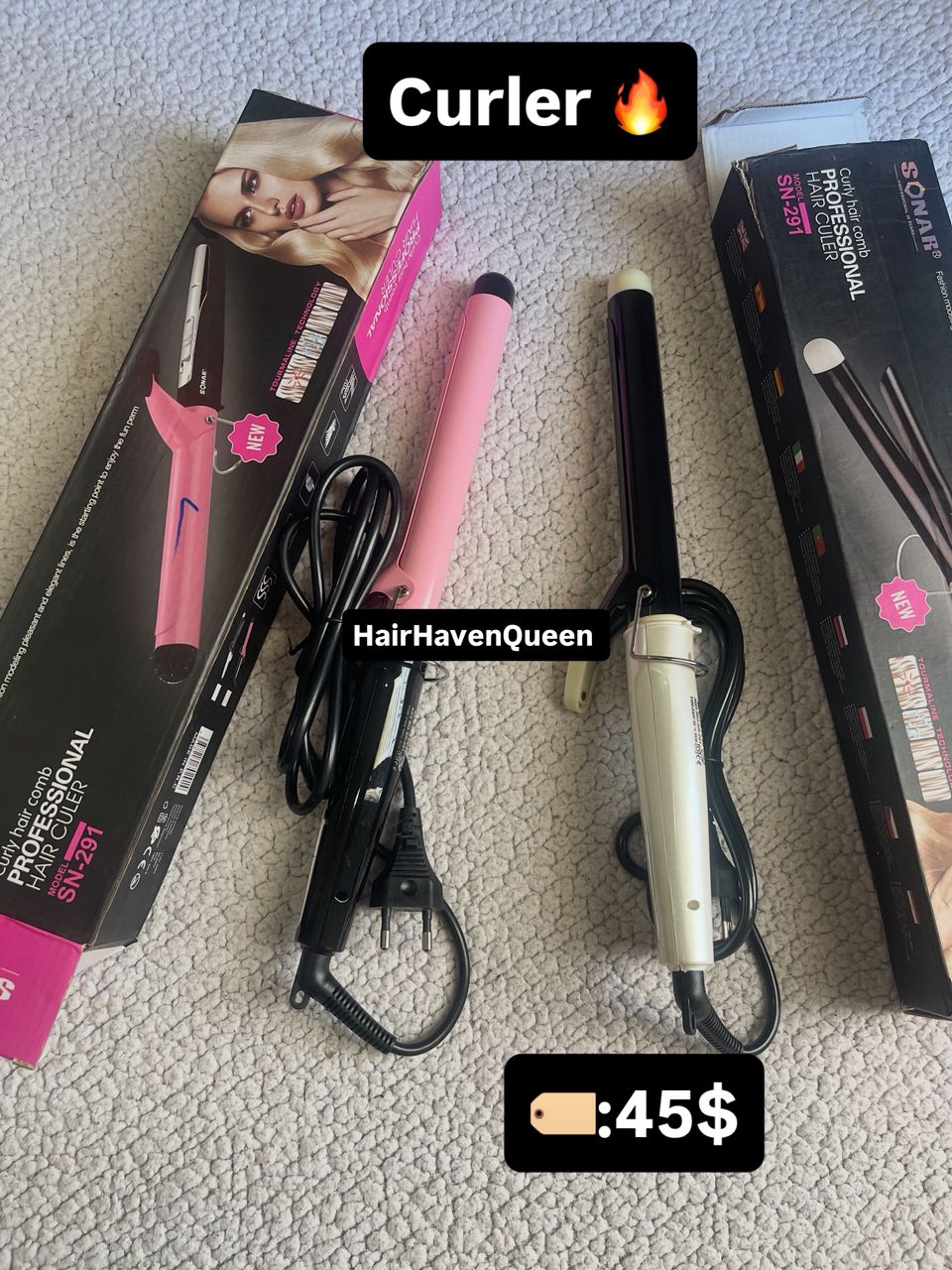 Professional Hair Curler – $45