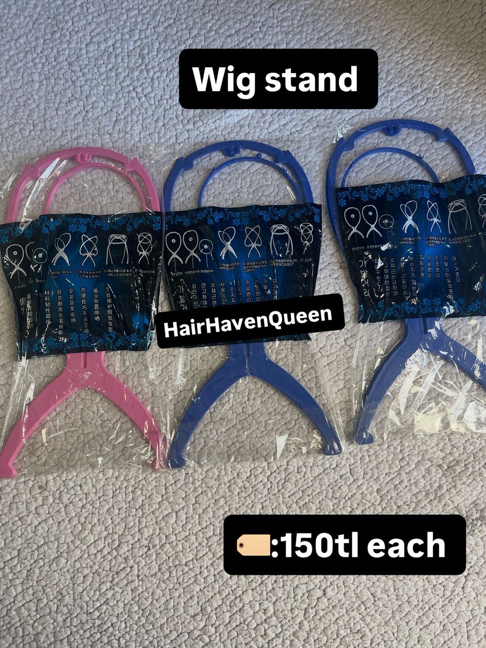 Wig Stand – 150 TL Each