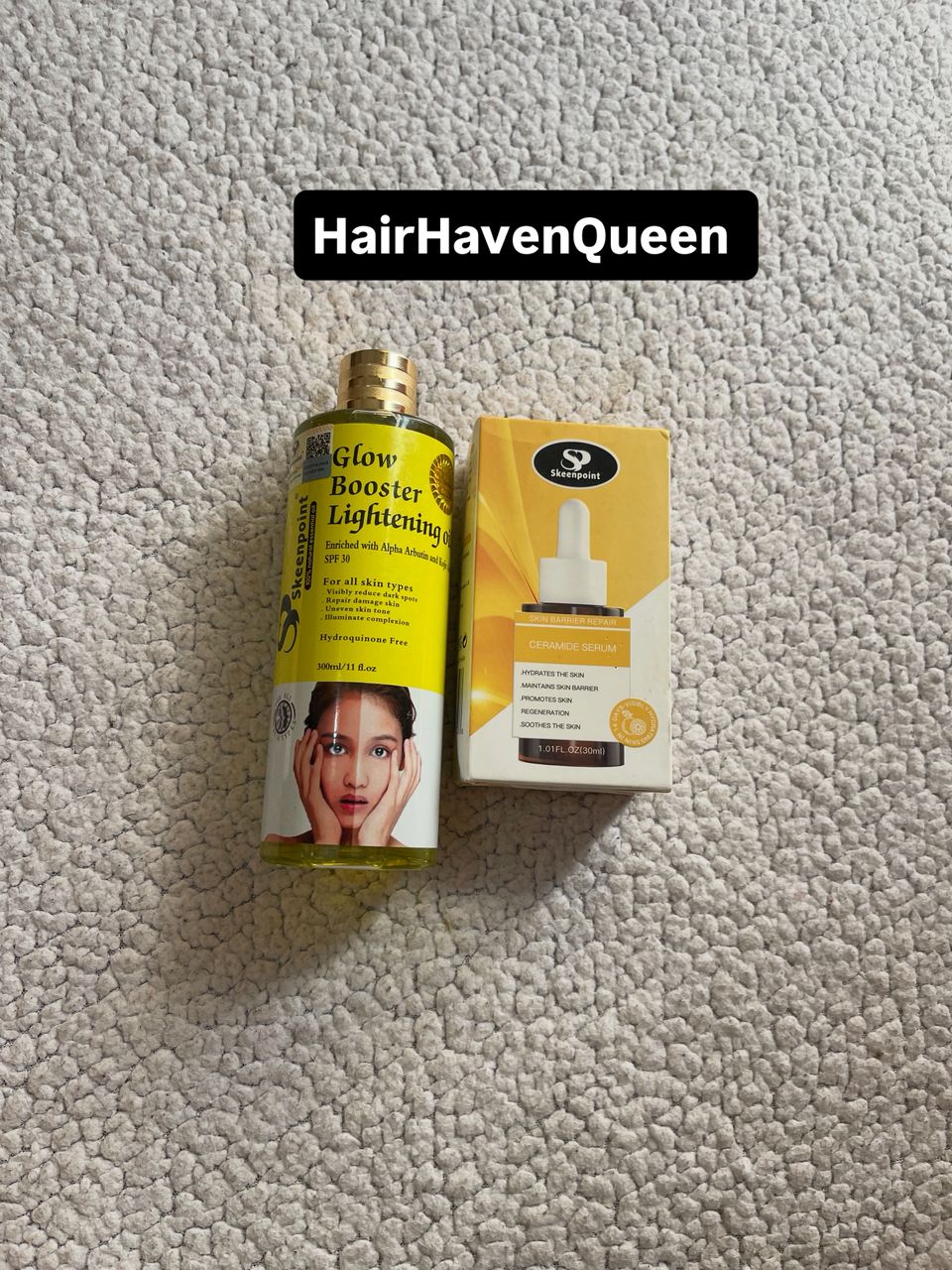 Skincare Glow Booster Oil & Ceramide Serum